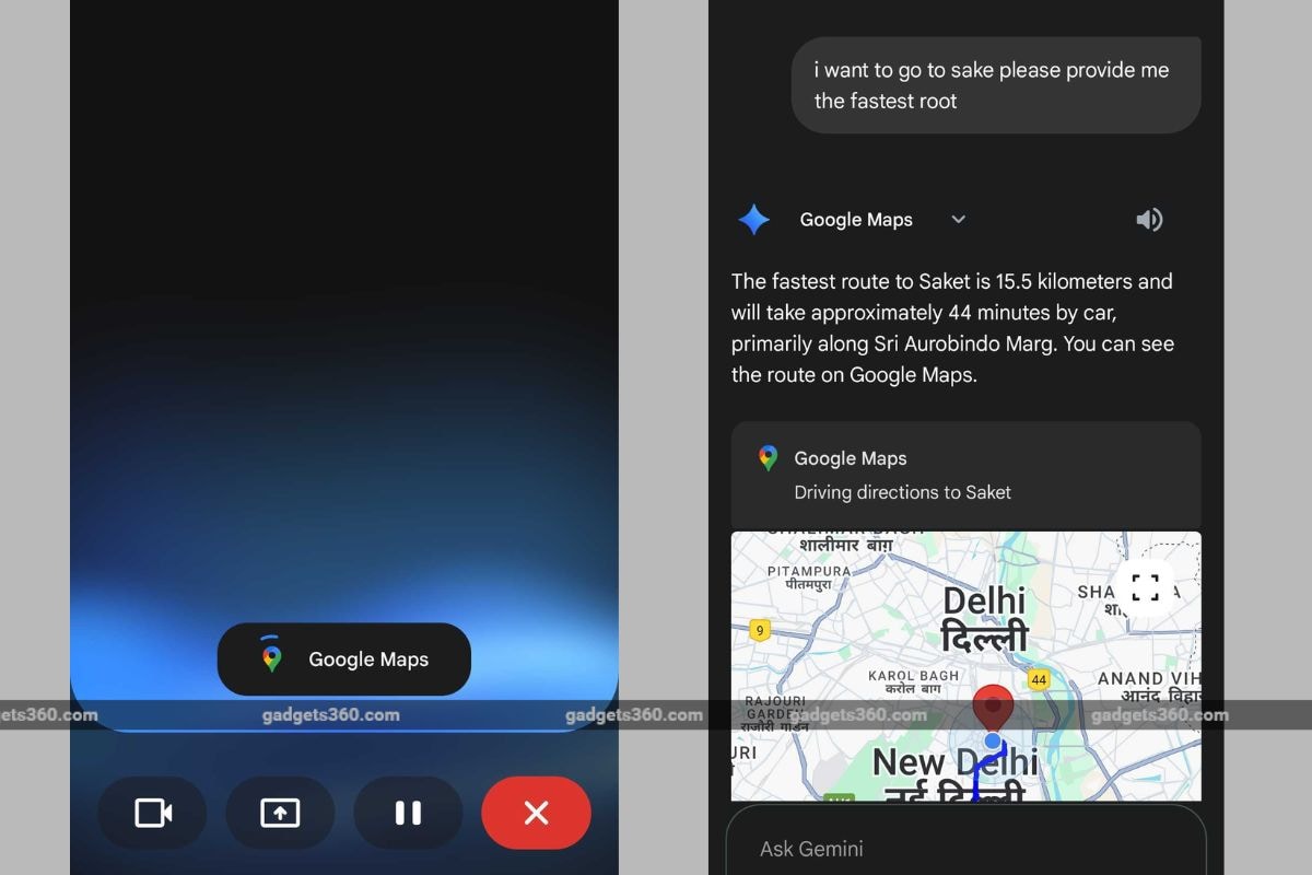 Gemini Live: Akses Kalender, Maps & Tasks 1 Gemini Live: Akses Kalender, Maps & Tasks